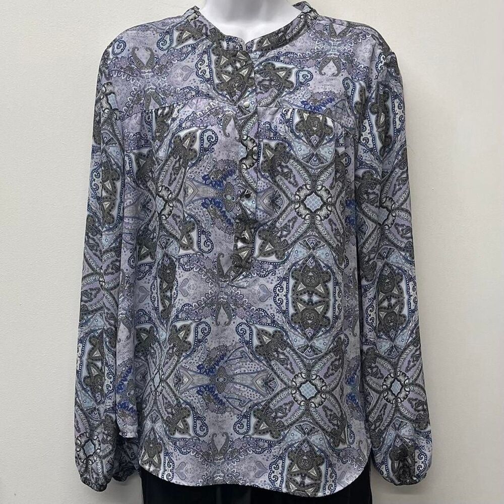 Democracy Women's Size Large Blouse